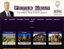 Tablet Screenshot of petergrayrealtor.com